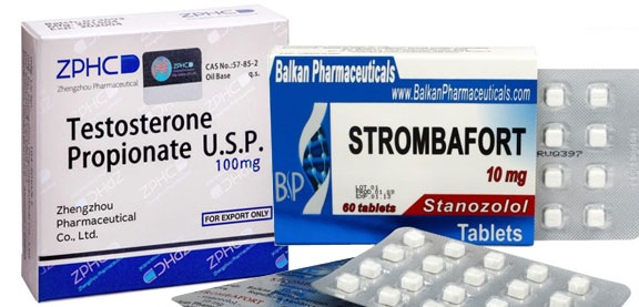 Станозолол и тестостерон пропионат